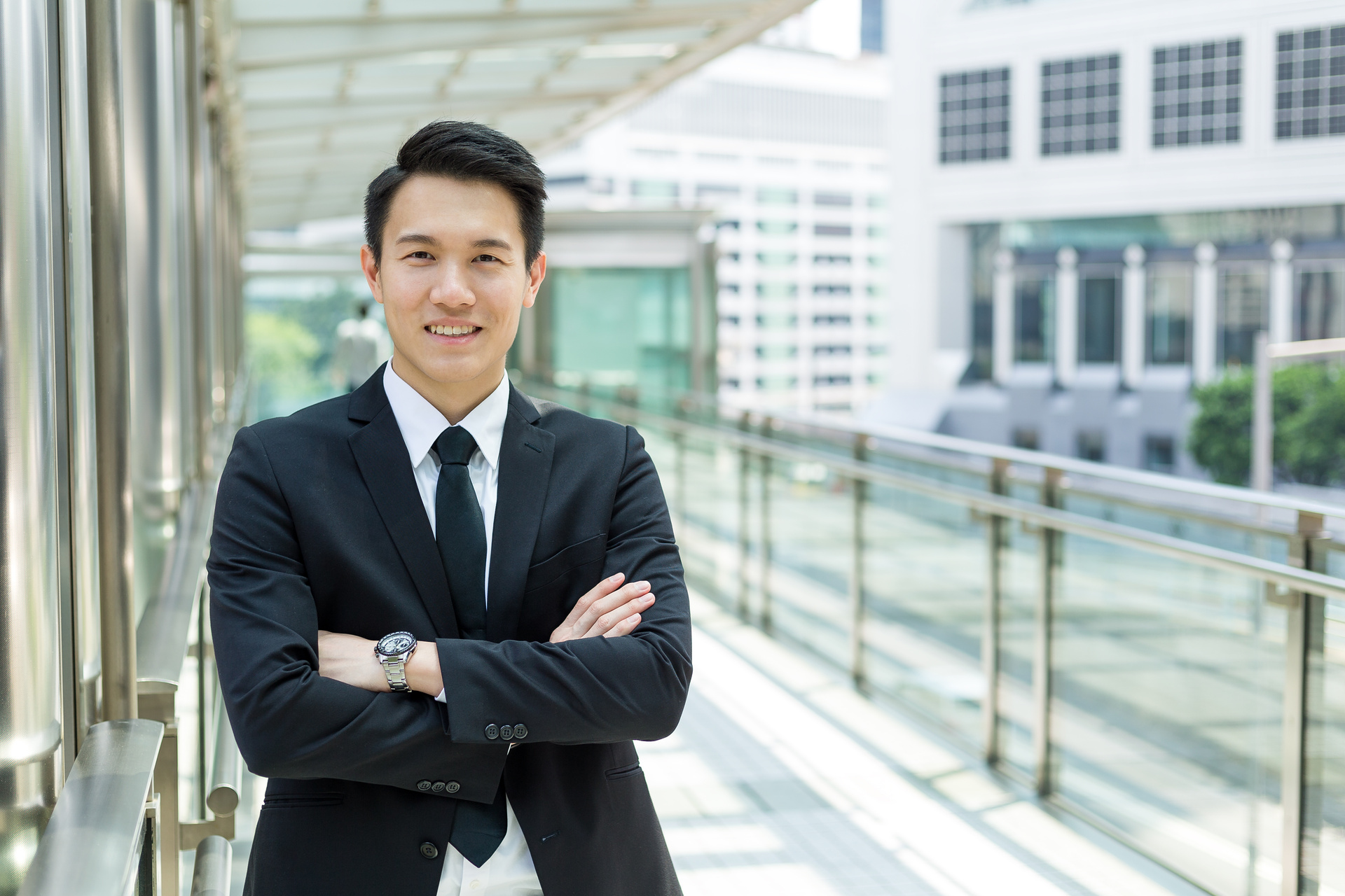 Asian Business Man Portrait